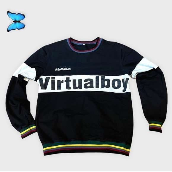 MR. Sandman Vintage black and white graphic sweatshirt - Picture 1 of 9